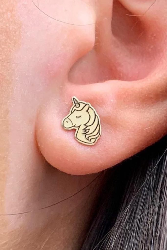 Σκουλαρίκια "I hear unicorns"